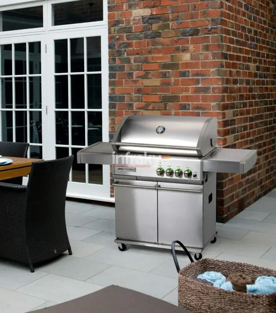 Plynový gril HEATSTRIP s infračervenými hořáky CROSSRAY+ 4