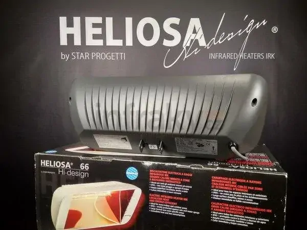 INFRAZÁŘIČ VARMA HELIOSA 66 2000 W - IPX5, tmavě šedý