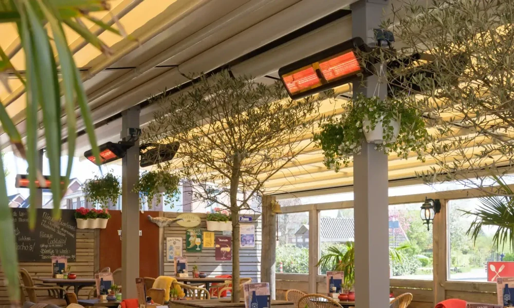 Infrazářič TANSUN Sorrento 3 kW - bílá