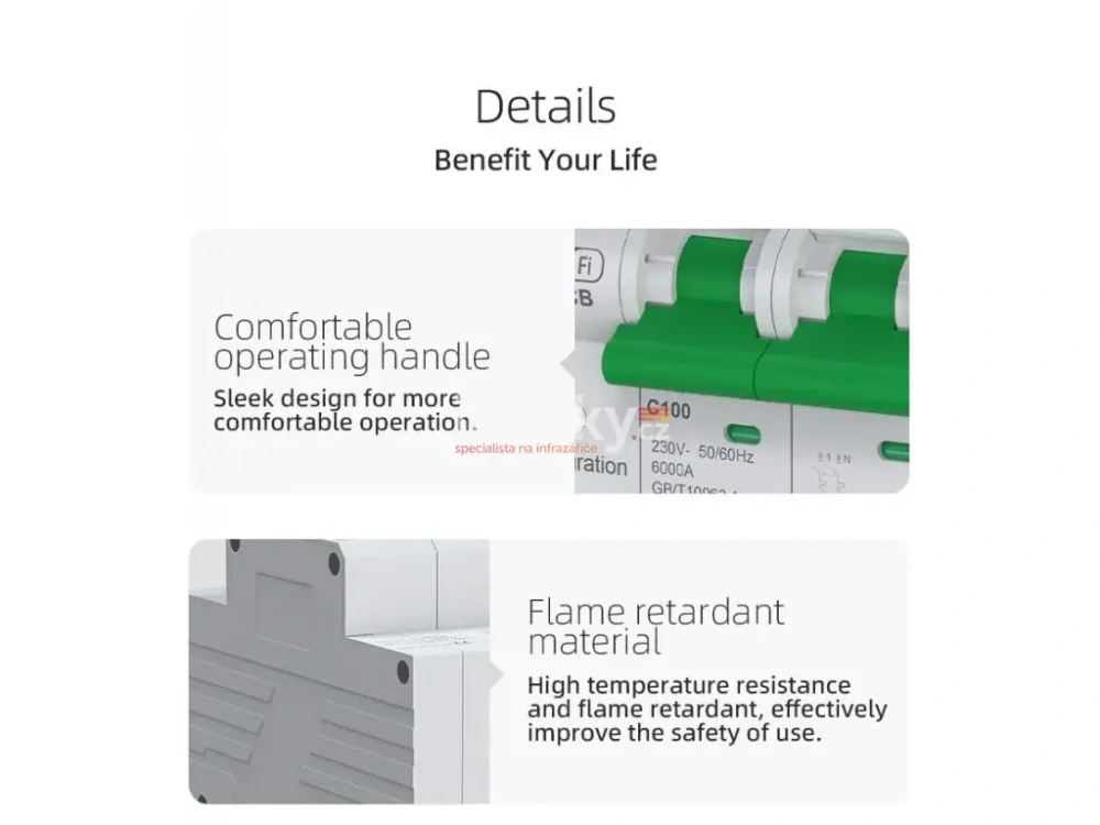 Wifi jistič s měřením spotřeby 3F 10/16/25/32A