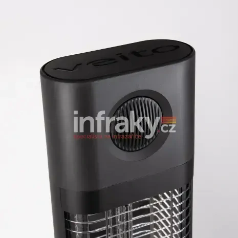 VEITO CH1800 RE, infrazářič 1800W - černý