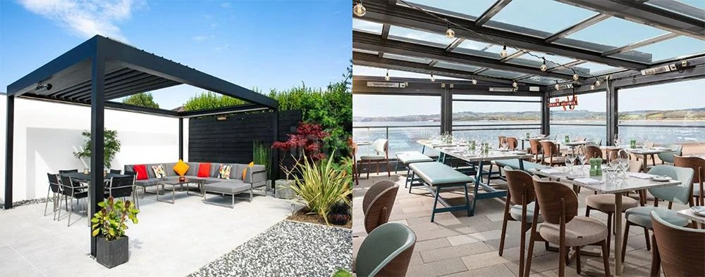 Infrazářič Tansun Bahama Ultra RC 2kW – kompaktní výkon s dálkovým ovládáním, černá