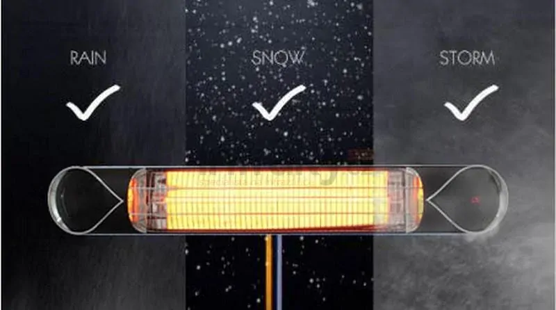 THERMOWELL IQtherm IQ-STAR 2000 W black
