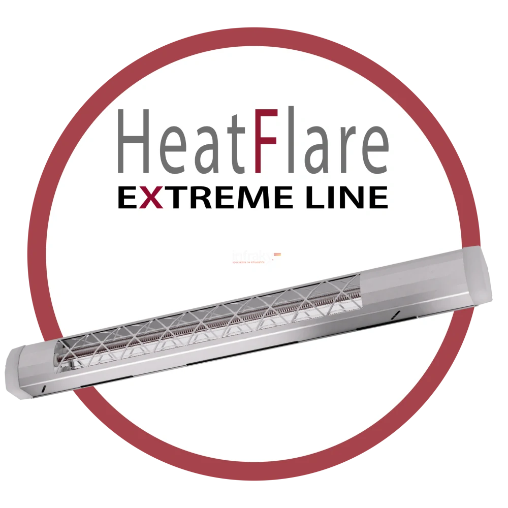 Extremeline HEATFLARE 3200W, bílý