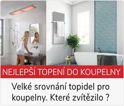 velký článek porovnání topení do koupelny