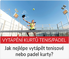 vytápění tenis a padel kurtů