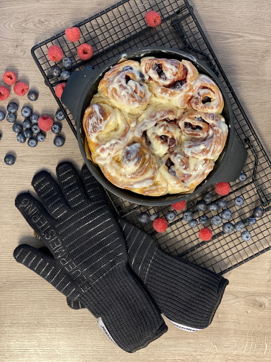 Dámské kevlarové grilovací rukavice BBQ Premium (pár)