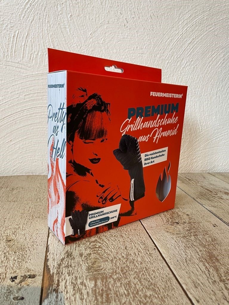 Dámské kevlarové grilovací rukavice BBQ Premium (pár)