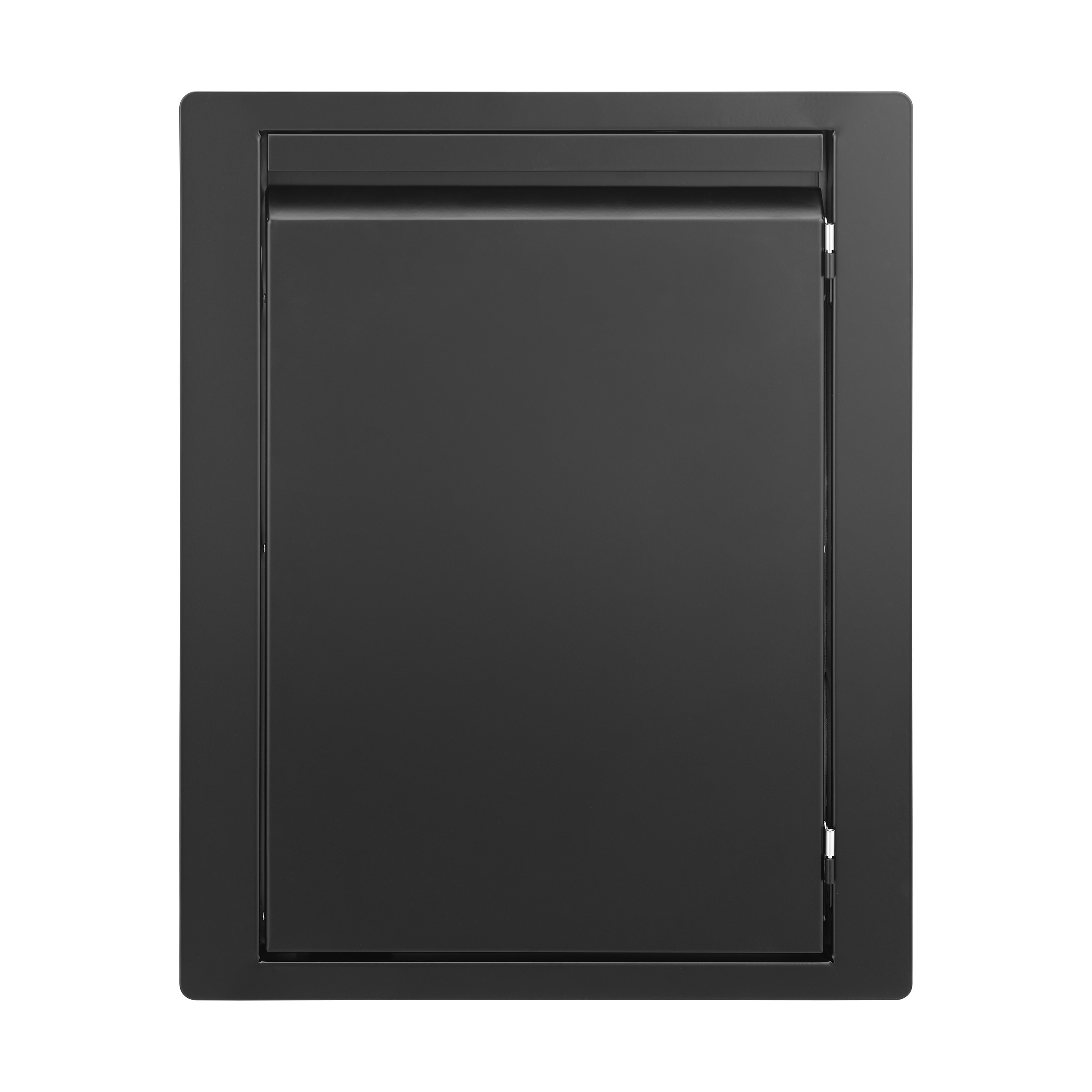 Dvířka s rámem GrandHall pod samostatný hořák černá