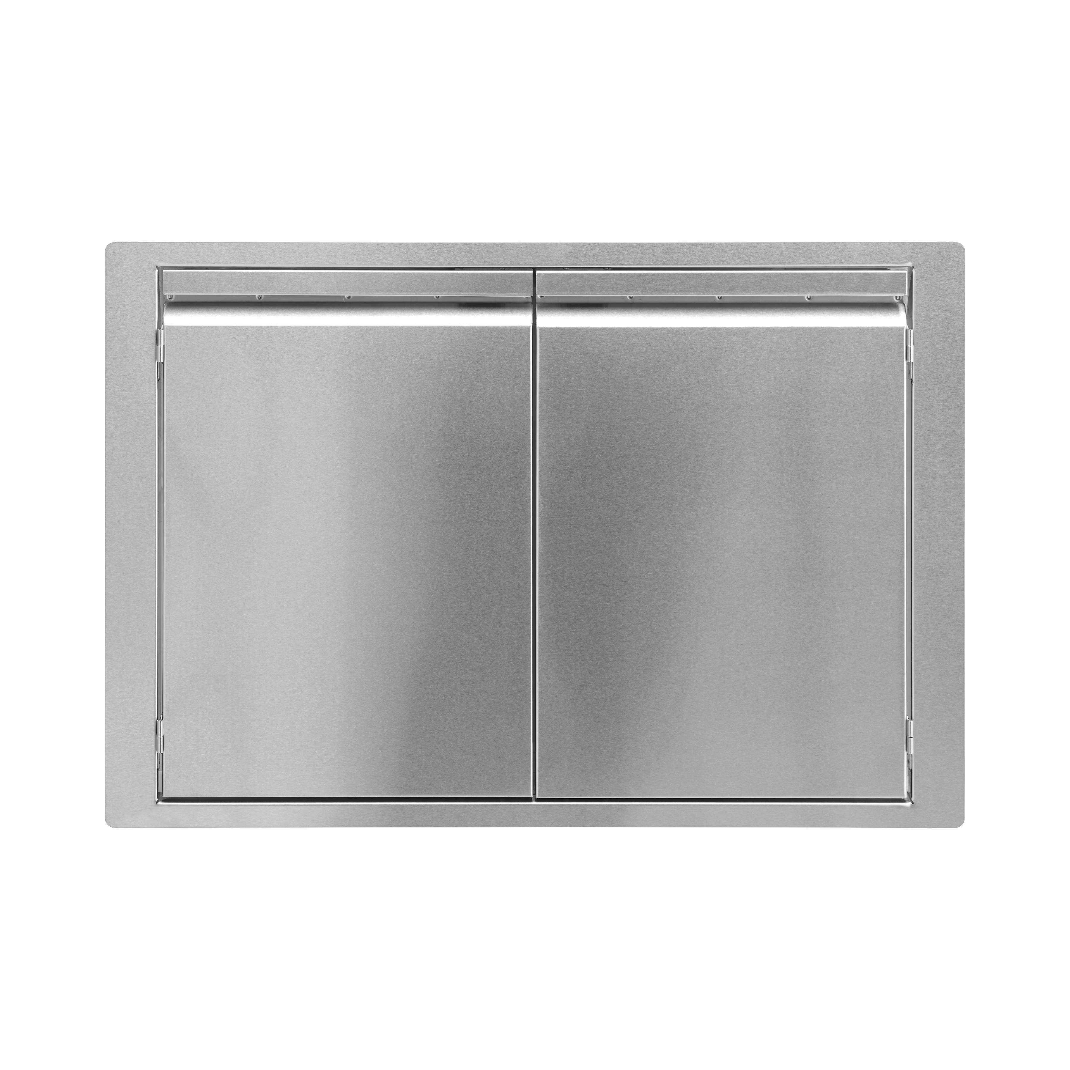 Dvířka s rámem GrandHall pod vestavný gril Elite nerez