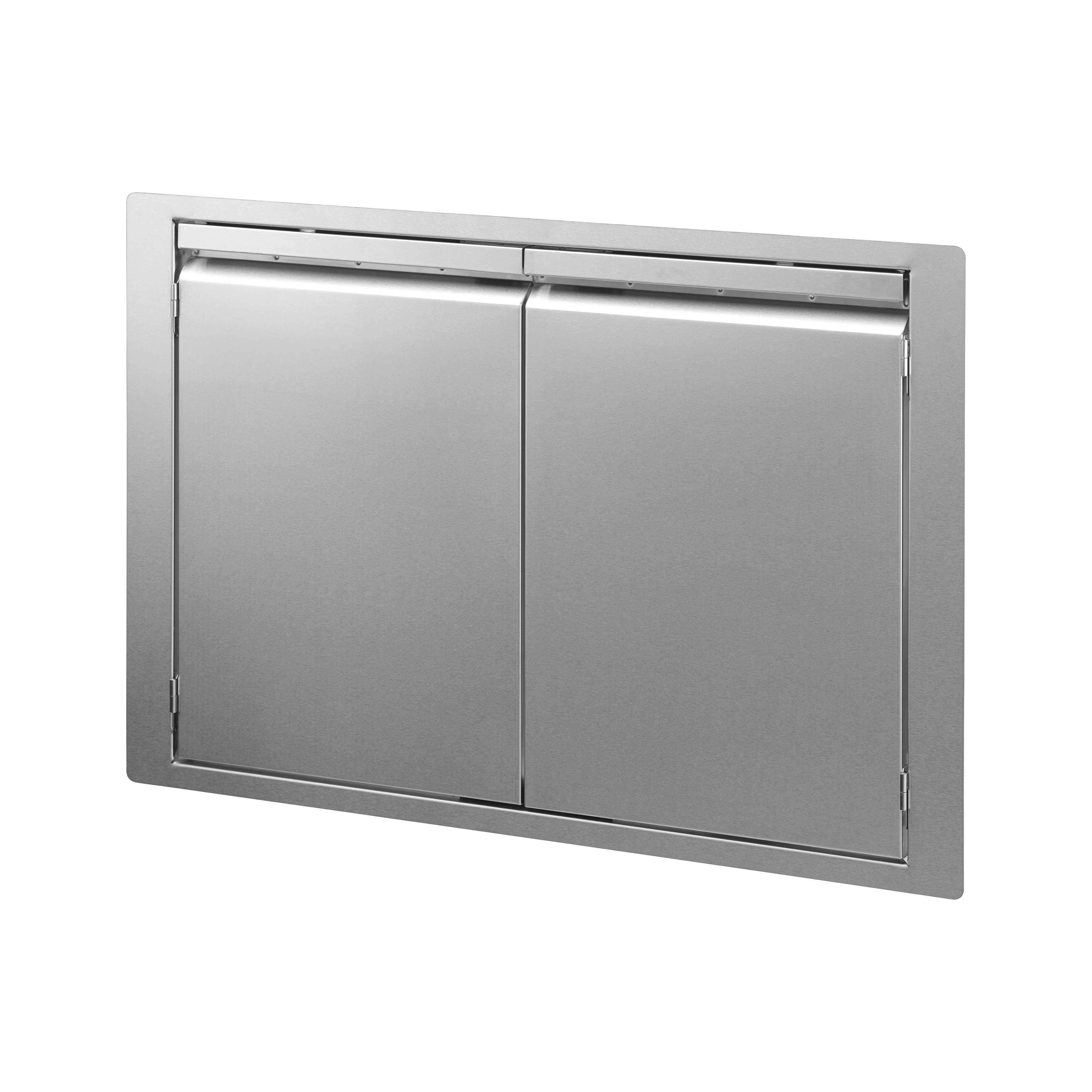 Dvířka s rámem GrandHall pod vestavný gril Elite nerez