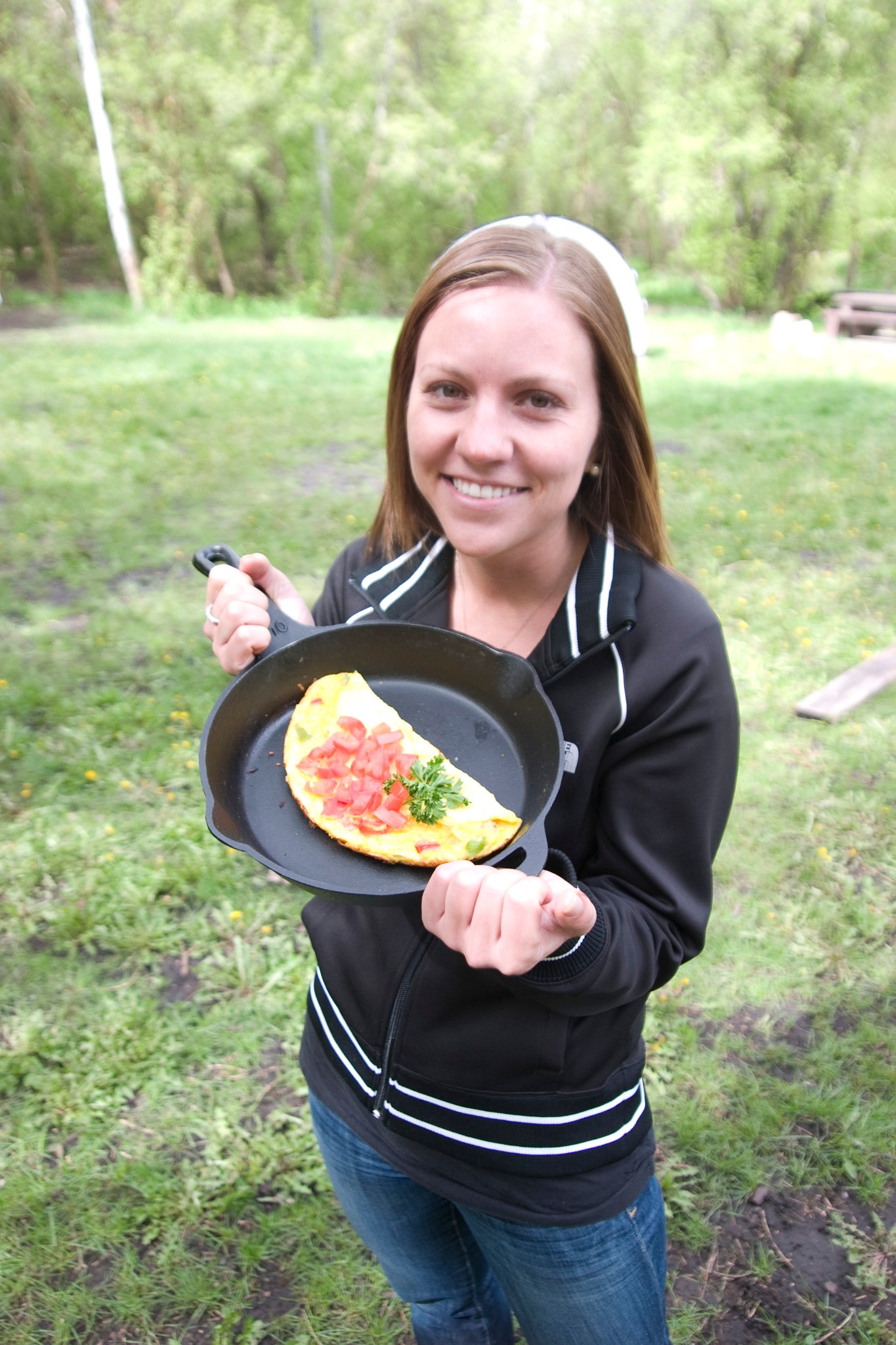 Litinová grilovací pánev Camp Chef 25 cm