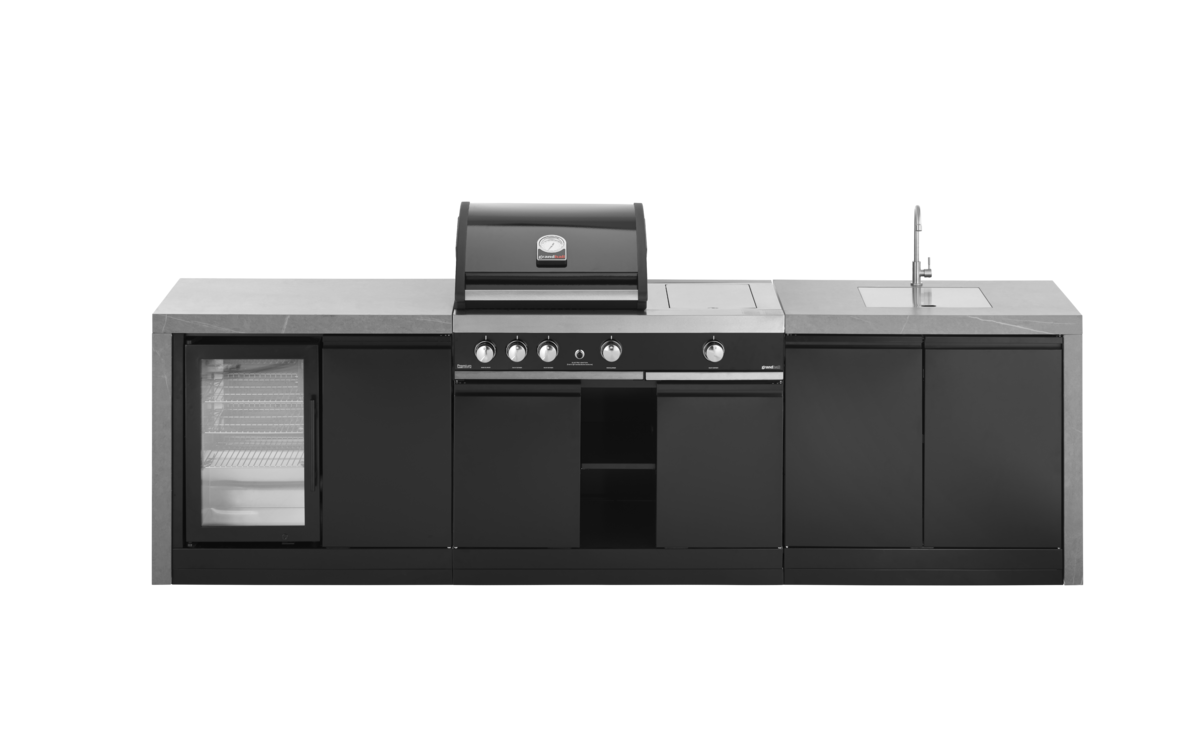 Rohová venkovní grilovací kuchyně Grandpro Premium G3 Plus (451 WF Series)
