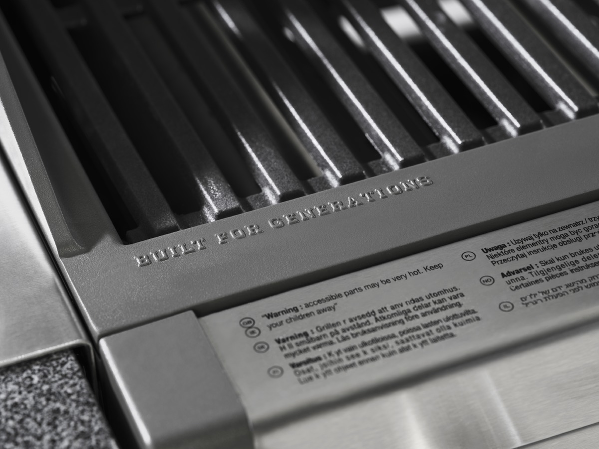 Vestavný plynový gril GrandHall ELITE G5