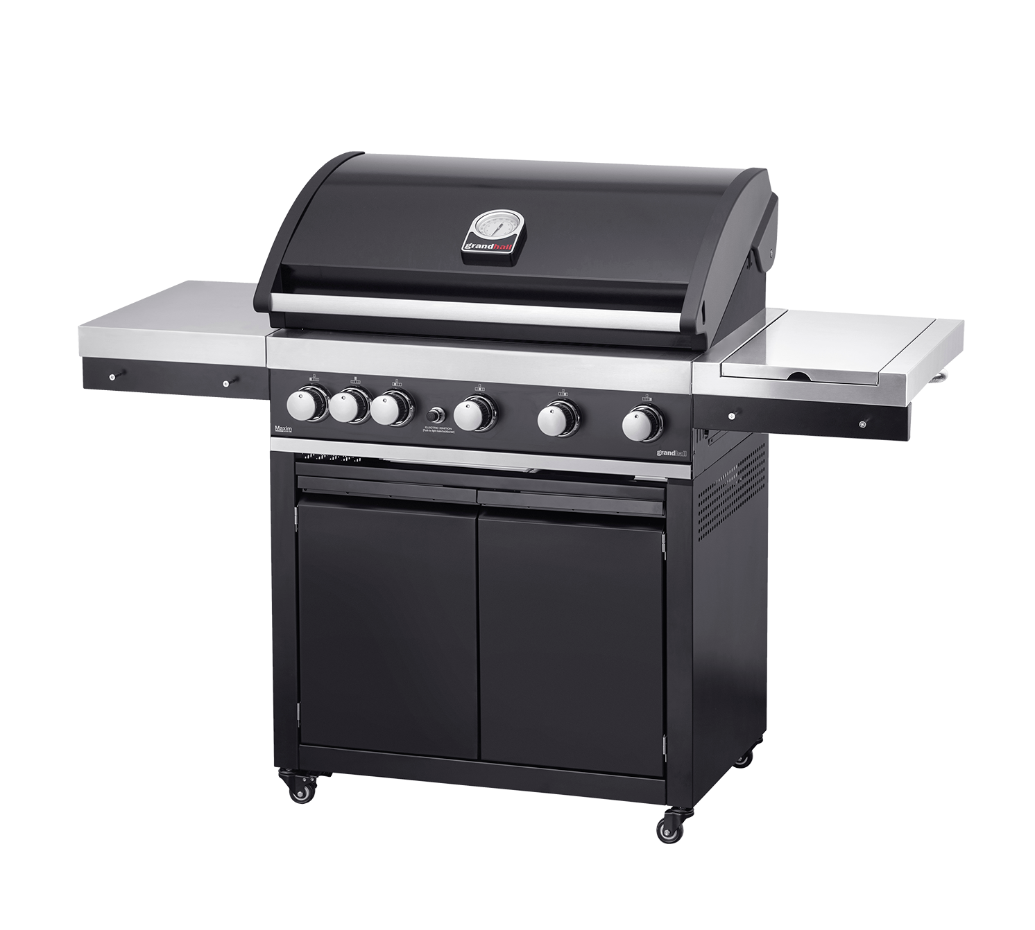 Plynový gril GrandHall MAXIM G5 se zadním a bočním hořákem