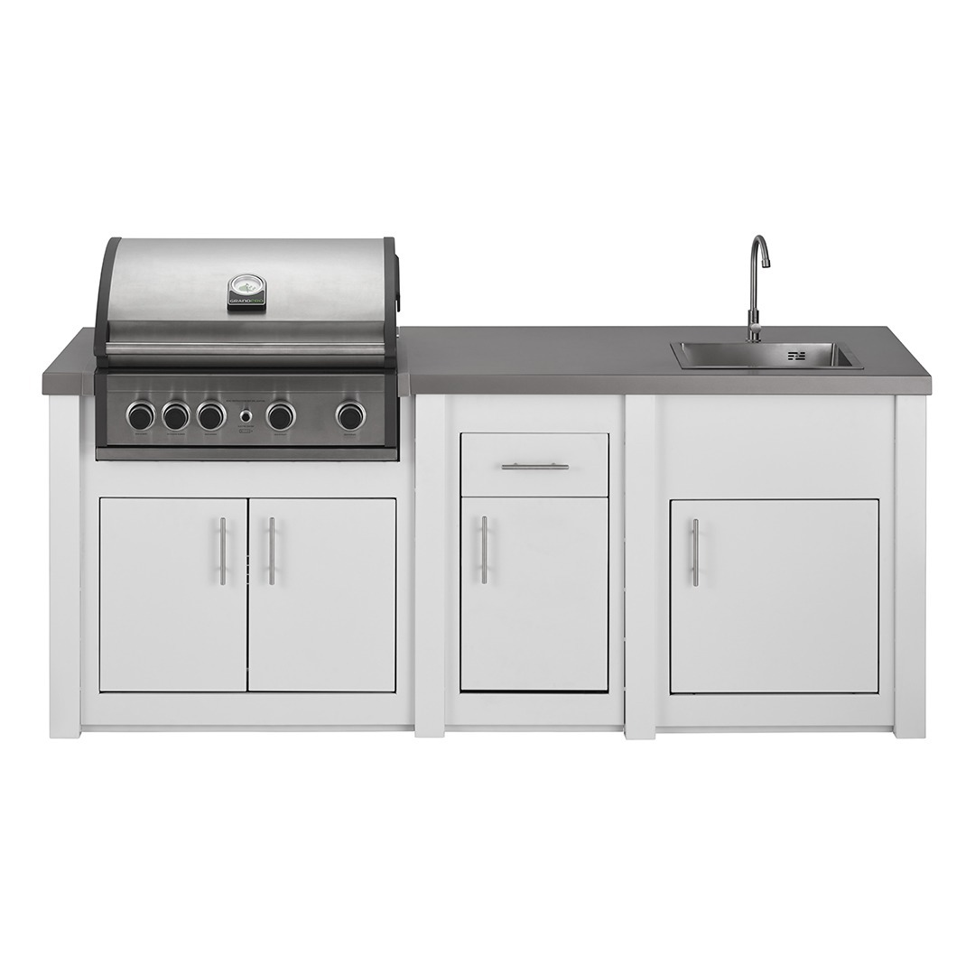 Luxusní venkovní kuchyně Grandpro EXCLUSIVE Pro Elite 1 White