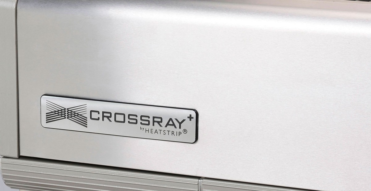 Vestavný plynový gril s infračervenými hořáky CROSSRAY 4 in-built
