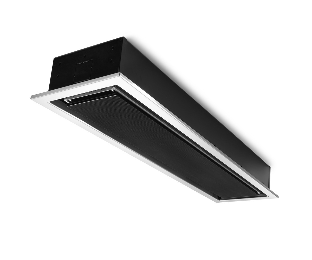 Box pro vestavnou stropní instalaci zářiče HEATSTRIP Classic Design 1500 - modul pro dokonalé splynutí tepelného zářiče se stropem