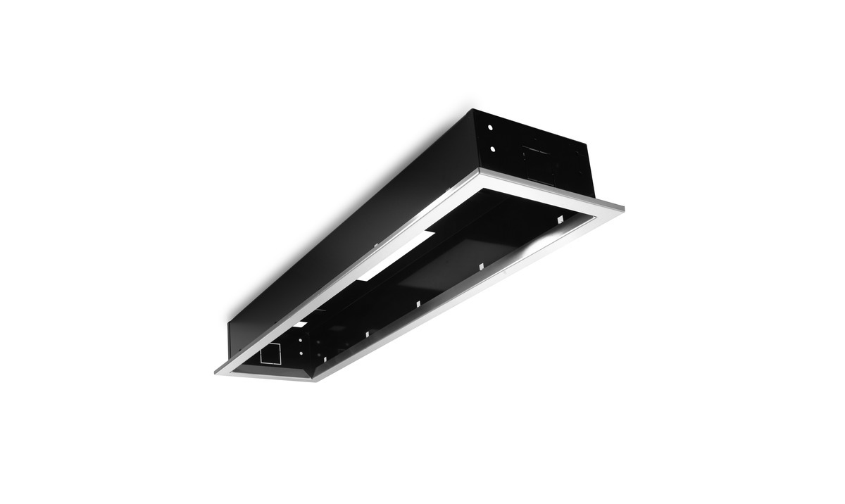 Box pro vestavnou stropní instalaci zářiče HEATSTRIP Classic Design 2400 - modul pro dokonalé splynutí tepelného zářiče se stropem
