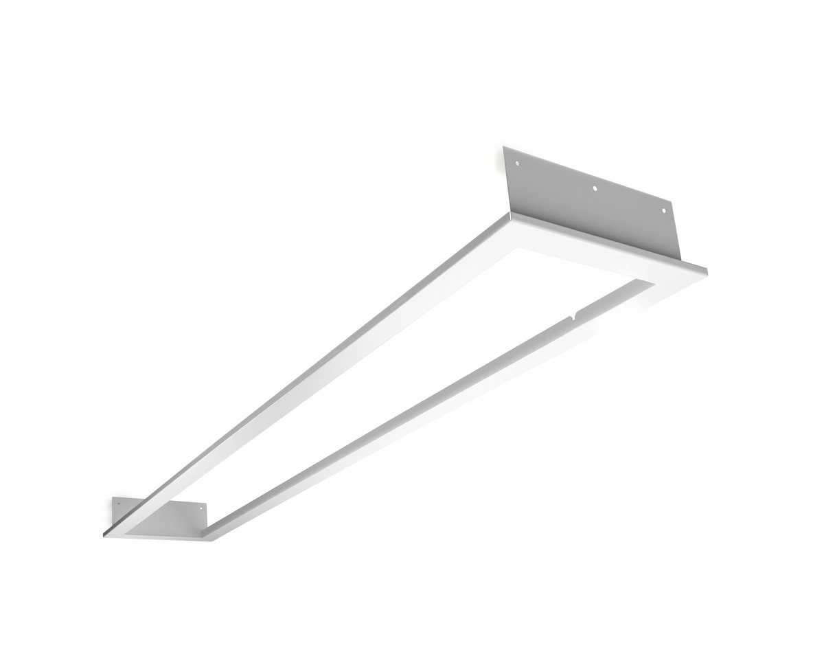 Box pro vestavnou stropní instalaci zářiče HEATSTRIP Indoor 2400 - modul pro dokonalé splynutí tepelného zářiče se stropem