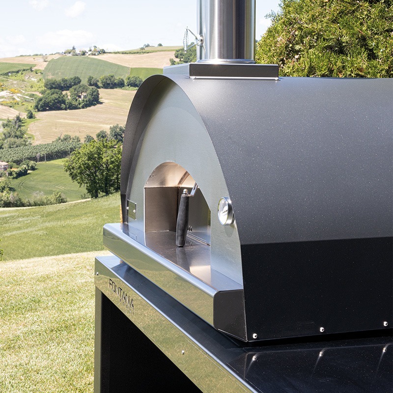 Stolní pec na pizzu Fontana Forni MANGIAFUOCCO (80x60)