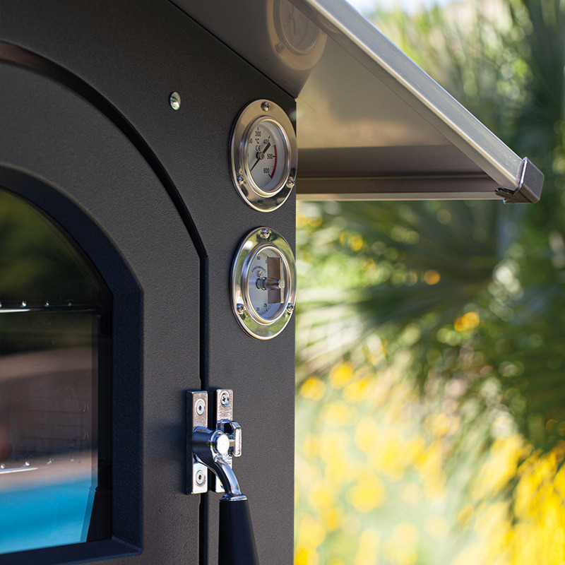 Samostatně stojící trouba na dřevo Fontana Forni GUSTO 100x65