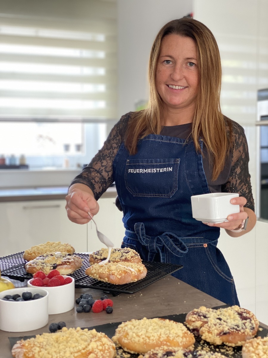 Kuchyňská zástěra Premium denim