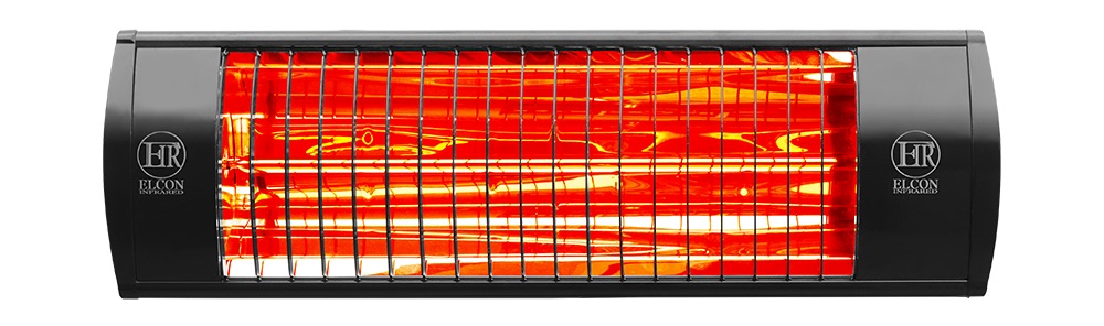 ELCON EIR-2000 – Elektrický infračervený zářič 2000W, IP55, nástěnná/stropní montáž