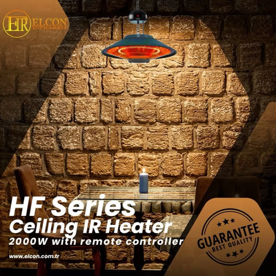 Elcon HFR-2000 stropní infračervený zářič 2000W | IP65 lustr