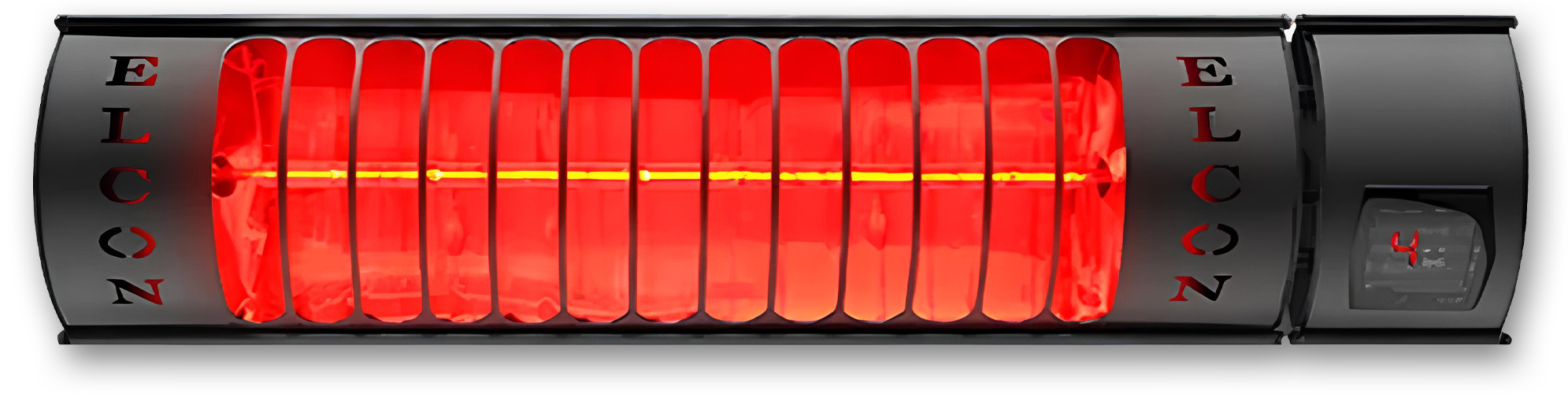 ELCON RCH-2000 – Elektrický infračervený zářič 2000W, IP67, nástěnná/stropní montáž
