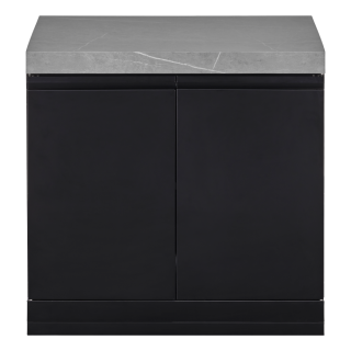 GRANDPRO Boční modulová skříňka 90 cm s kamennou pracovní deskou