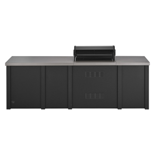 Luxusní venkovní kuchyně Grandpro EXCLUSIVE Pro Elite 1 XL Graphite