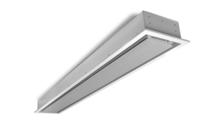 Box pro vestavnou stropní instalaci zářiče HEATSTRIP Elegance 2400 - modul pro dokonalé splynutí tepelného zářiče se stropem