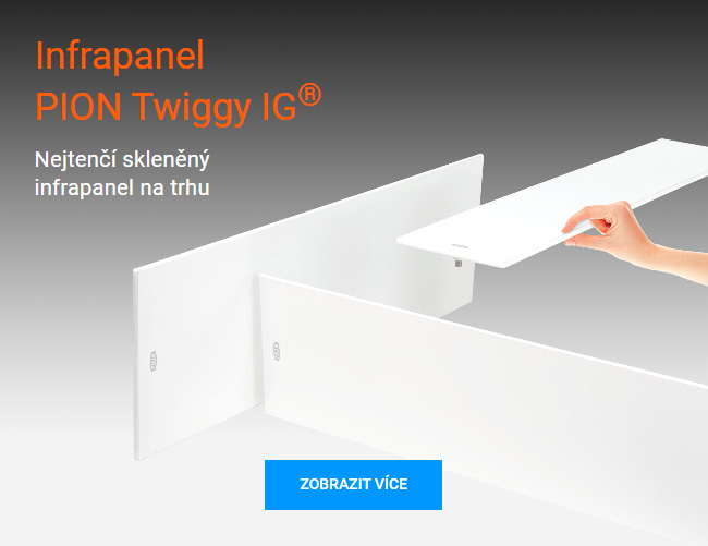 pion twiggy infrasklo