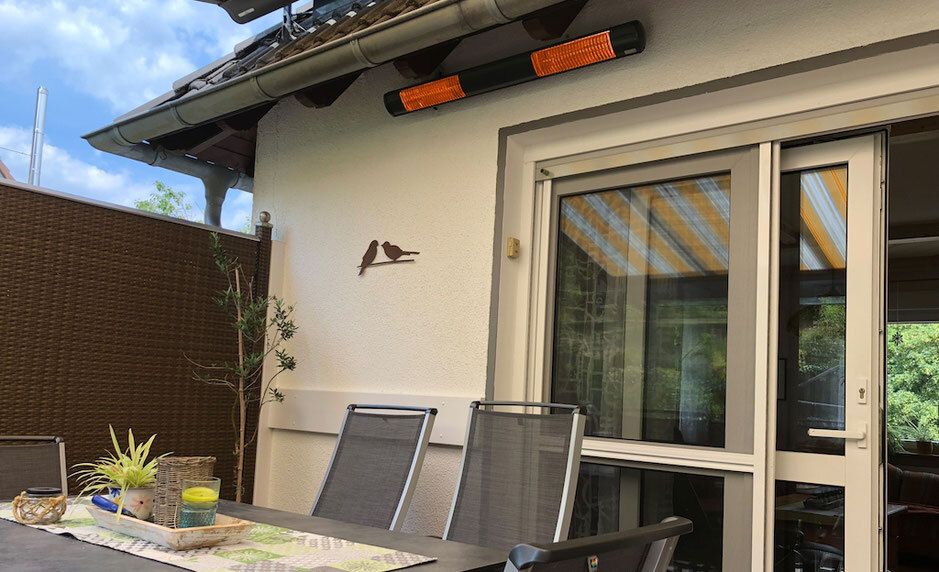 realizace domácnosti zářič tansun