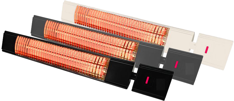 infrazářič tansun HAVANA 2400W - quartzový zářič