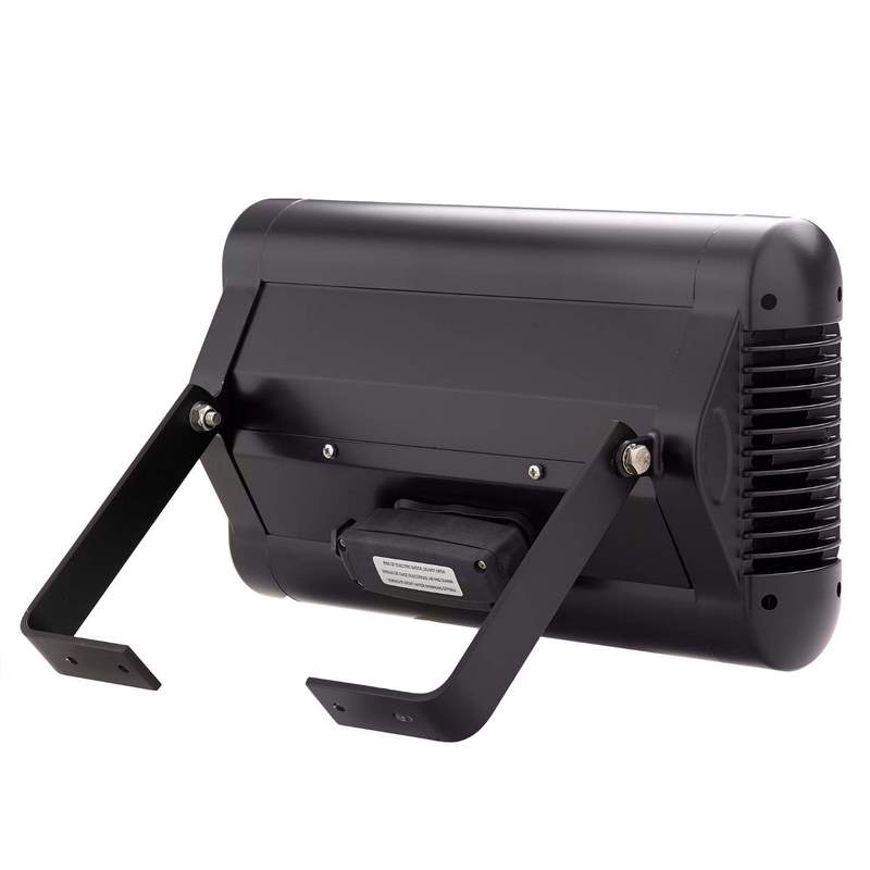 Tansun Monaco Single 1,5 kW – detailní pohled na Low Glare quartzovou trubici a zlatý reflektor zajišťující maximální tepelnou účinnost při minimálním viditelném světelném výstupu