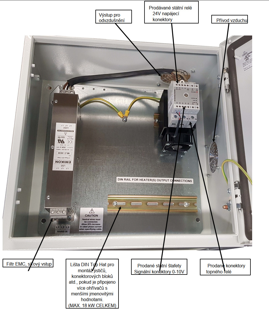 regulace výkonu tansun