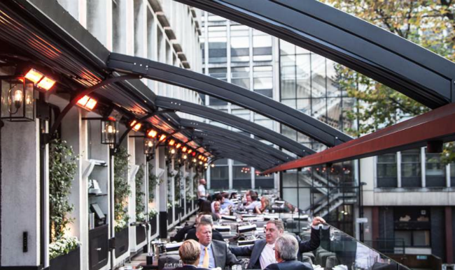 tansun sorrento restaurace topení infra