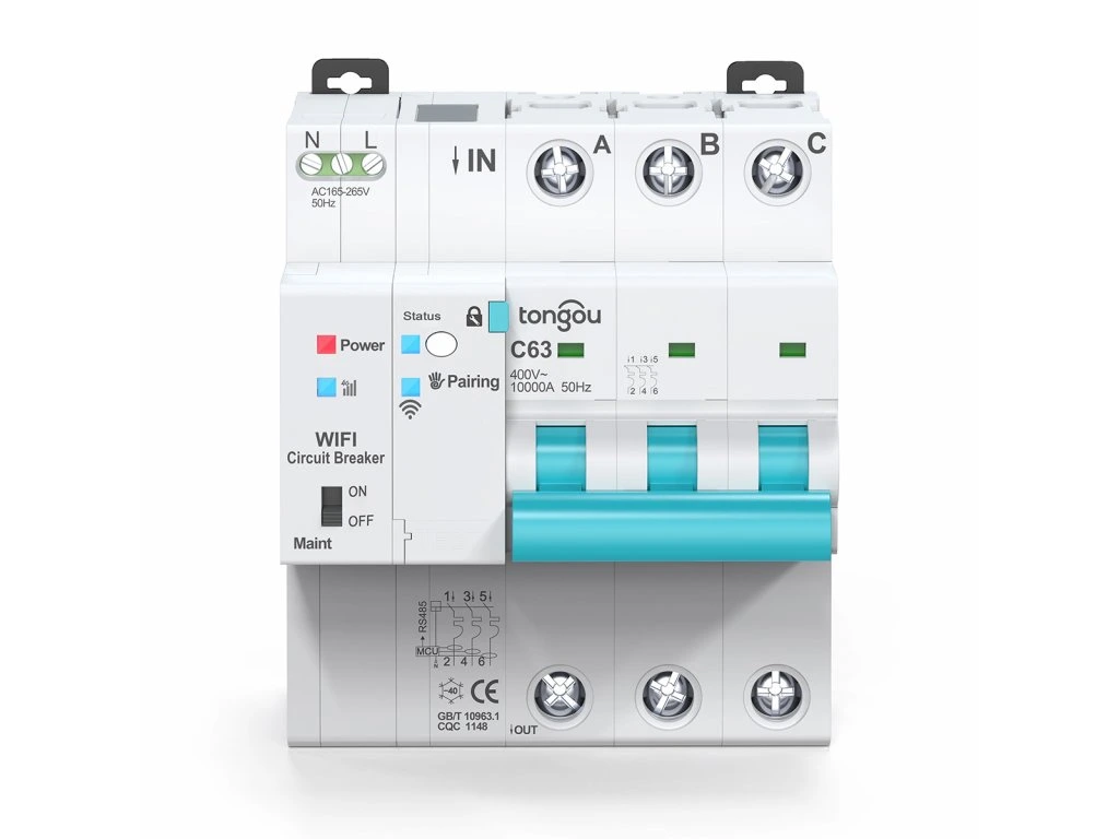 Wifi jistič s měřením spotřeby 3F 10/16/25/32A